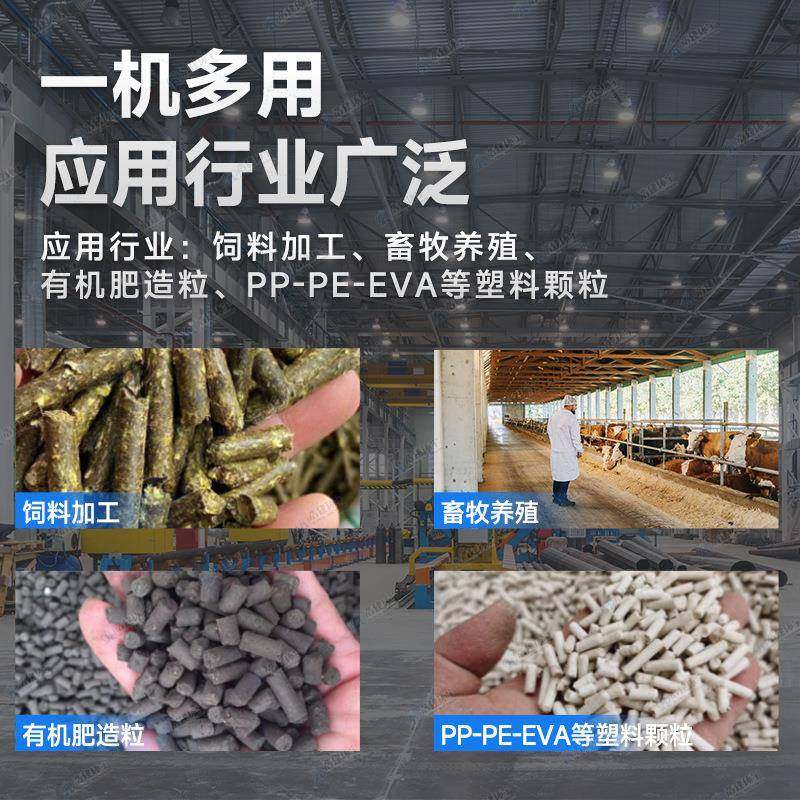 轮转制粒机饲料颗粒机牛羊猪鱼颗粒饲料机鸡鸭兔造模具跨境热销,淘宝优惠券,粉丝福利购,淘宝优惠卷
