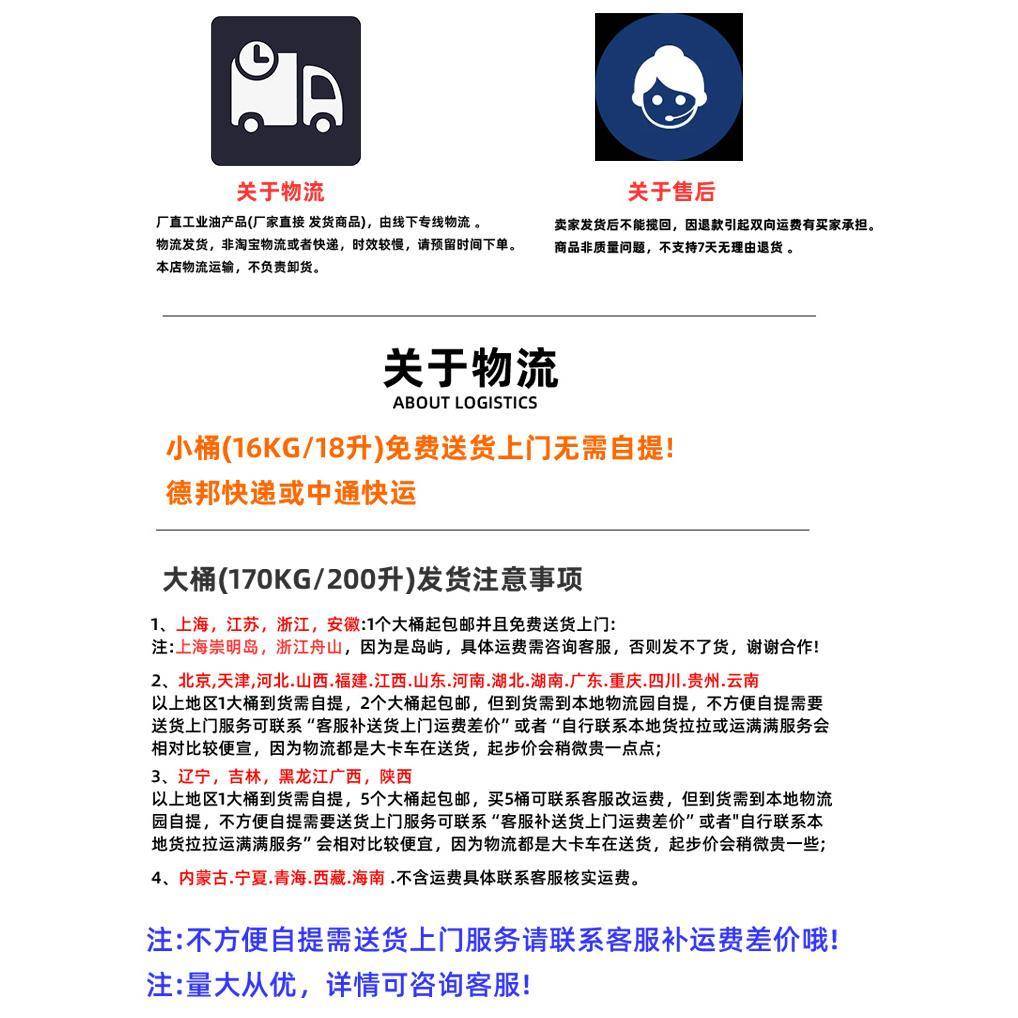 长城8号液力传动液压系统6小车货车叉铲车装载机通用型方向助力油 - 图0