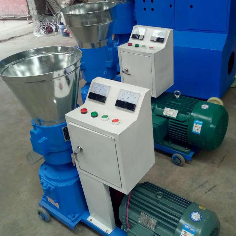 小型民用家畜类高效饲料颗粒机农作物秸秆制粒机牛羊养殖颗粒机 - 图0