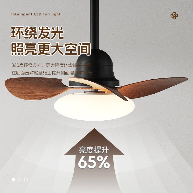 风扇灯卧室灯客厅书房灯餐厅儿童房护眼静音简约法式中古风吊扇灯,淘宝优惠券,粉丝福利购,淘宝优惠卷