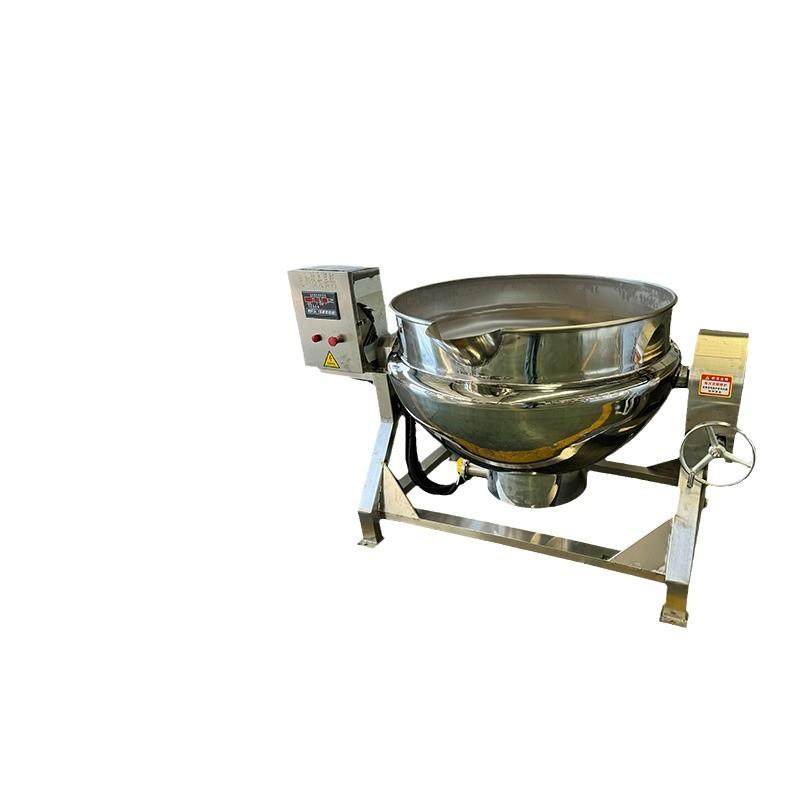 全自动凉粉机中药膏方熬制机工业化糖熬糖夹层锅辣椒酱搅拌炒锅,淘宝优惠券,粉丝福利购,淘宝优惠卷