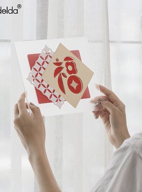 客厅玄关福字摆件乔迁新居布置电视柜酒柜新年装饰用品