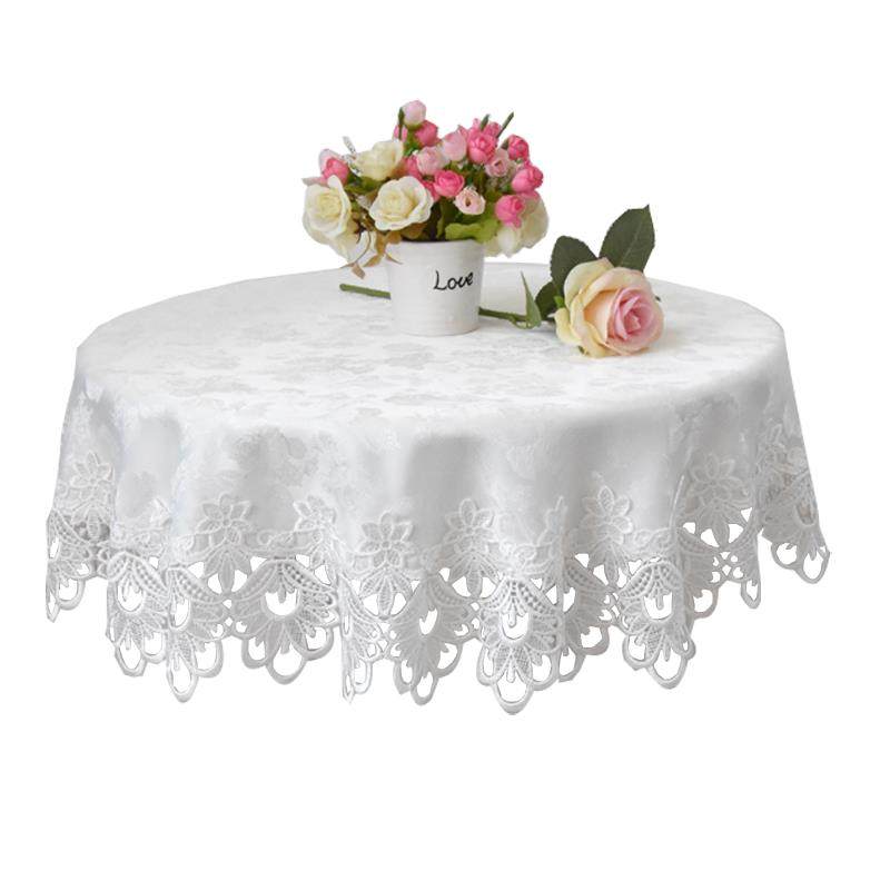 欧式大圆桌桌布布艺圆形家用餐桌布中式小台布茶几盖巾蕾丝餐桌垫,淘宝优惠券,粉丝福利购,淘宝优惠卷