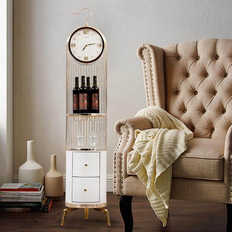 现代轻奢落地钟客厅角柜电视柜旁边摆件时钟家用时尚个性座钟立钟,淘宝优惠券,粉丝福利购,淘宝优惠卷