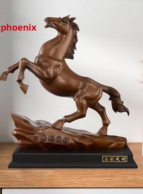 铜马饰品纯铜马成功办公室公司开业礼品客厅酒柜家装大尺寸