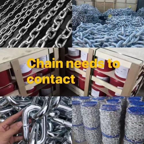 包邮2345加粗铁链条实心焊接防盗特粗铁链子吊链晾衣拴狗链子 - 图2