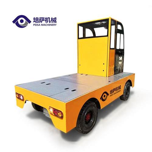 电动四轮拉货车厂区物料周转平板车仓库载重拉货车电动四轮货车 - 图1