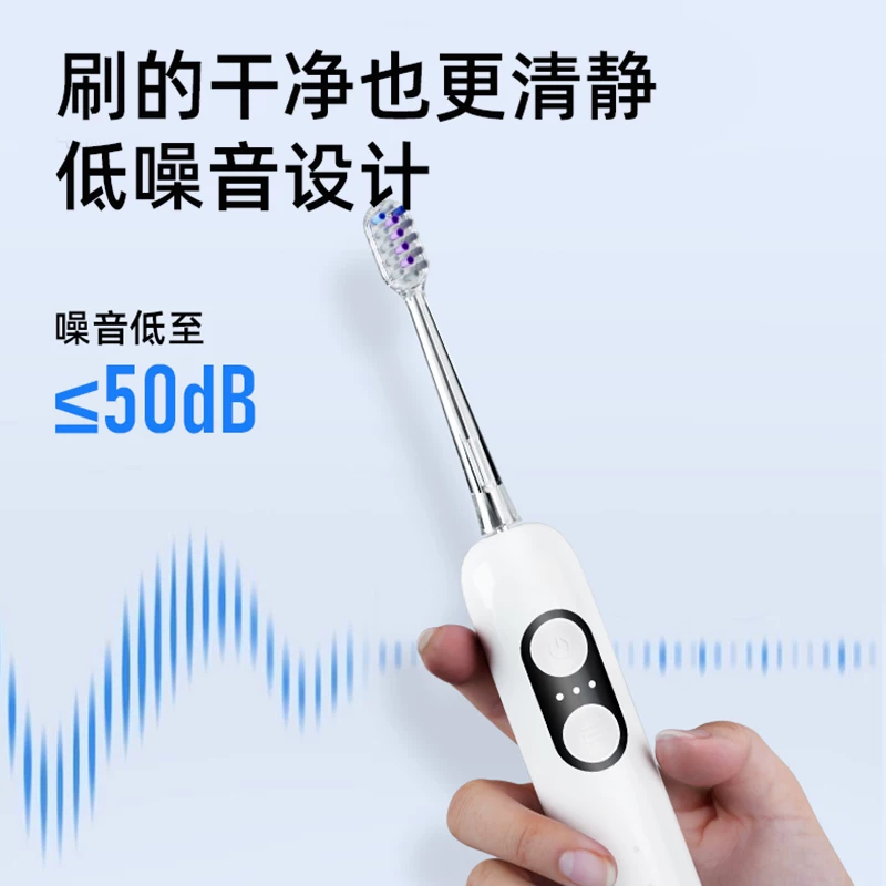 Miniso зубная щетка для мужчин и женщин, ультразвуковая смарт-щетка с мягкой щетиной, для любимого человека, подарок на день рождения