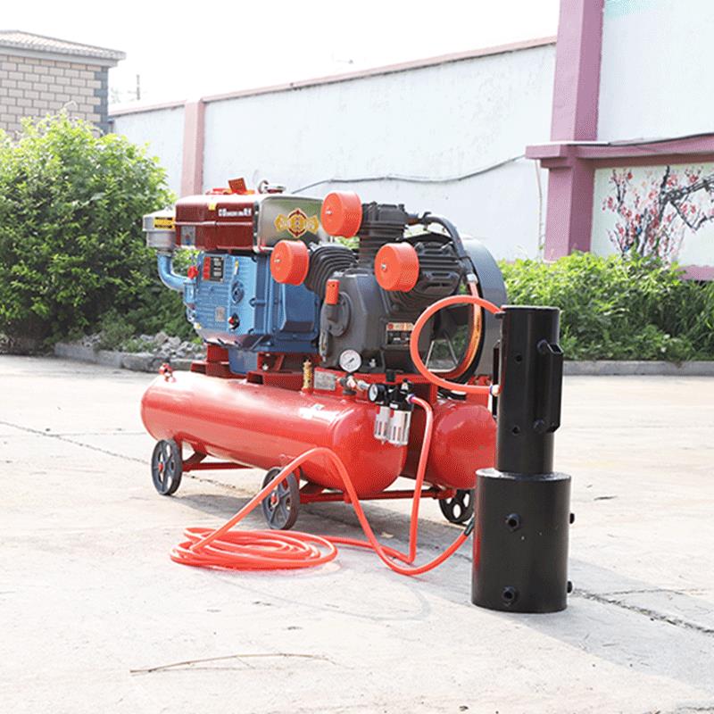 HW防汛气动打桩机小型液压打桩机防汛手持式植桩机木桩管桩打 - 图2