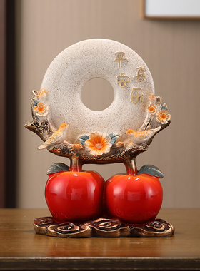 事事如意财福大象一对创r意家居玄关客厅电视柜摆件轻奢高档装饰