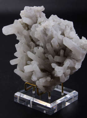 客厅有机玻璃欧式小号水晶底座矿石展示架亚克力底座托水晶柱底托