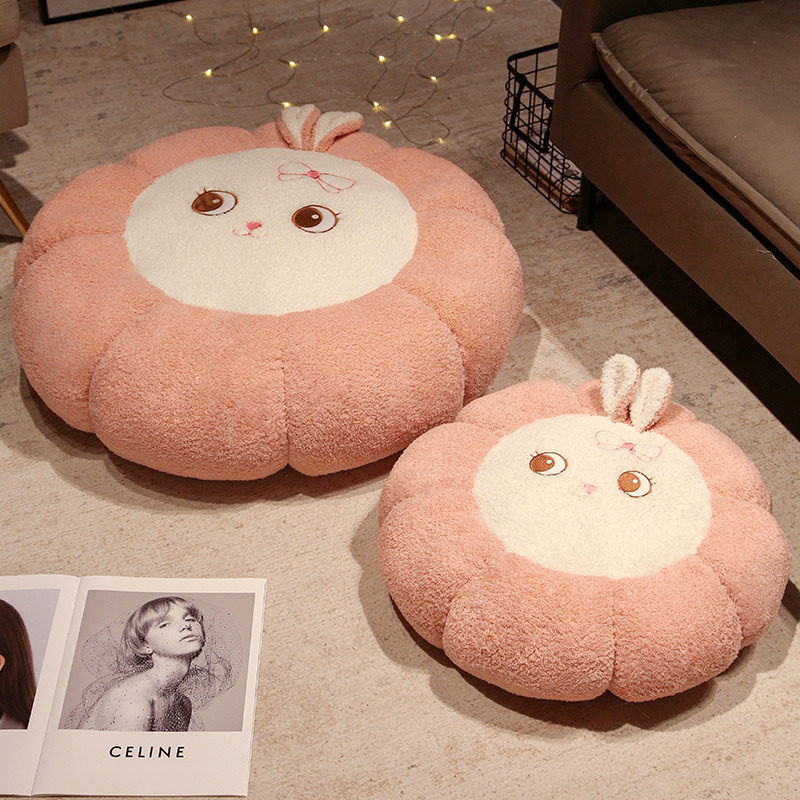 Cartoon cushion floor children's reading area plush futon pouf stool chair mat tatami bay window sill cushion