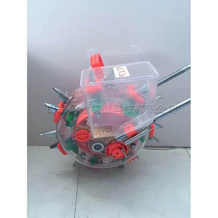 玉米大豆花生种植机手推式滚轮播种机手扶农作物播种机械设备,淘宝优惠券,粉丝福利购,淘宝优惠卷