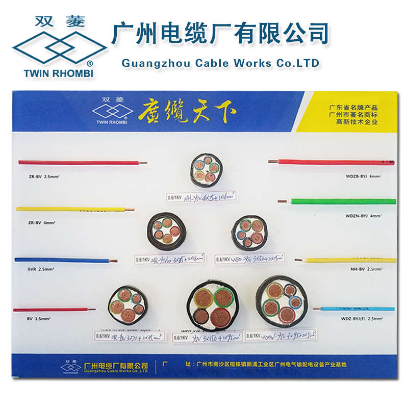 双菱电线电缆BV1.5 2.5 4 6平方国标阻燃单芯单股纯铜芯家装硬线 - 图1