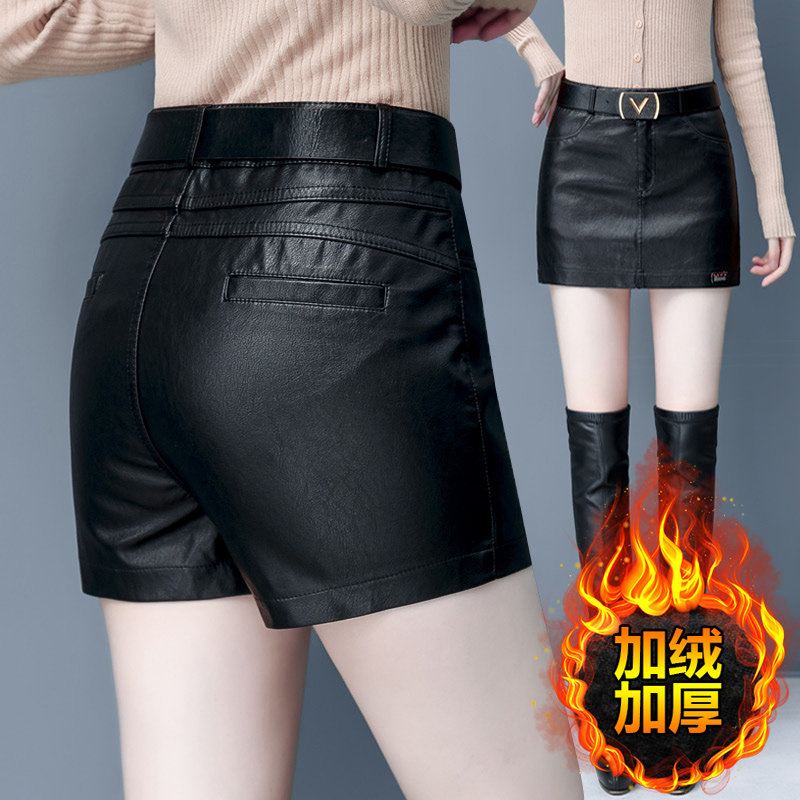 小2020新款秋季韩版高腰显瘦短裤 纤丝朵半身裙