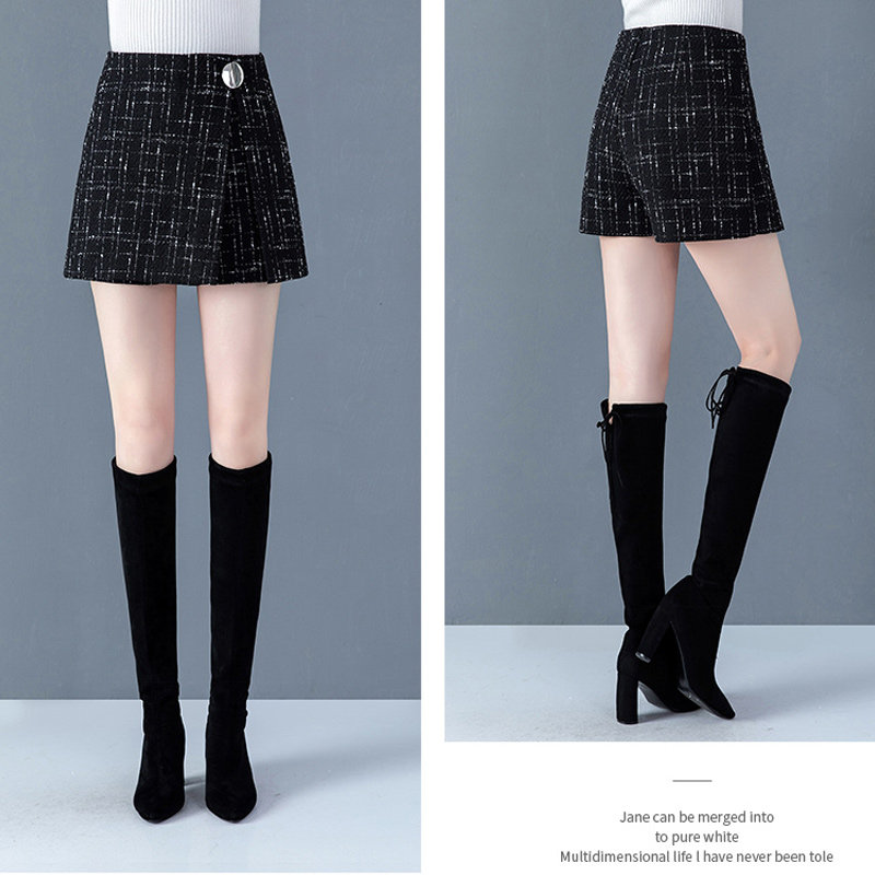 短裤秋宽松外穿2020新款女短裤子 纤丝朵休闲裤