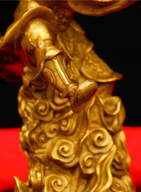 开 运铜孙悟空摆件纯铜齐天大圣铜猴子客厅斗战 胜佛铜像招财大号