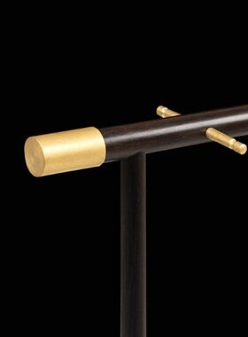 可光拆笔实木文头紫笔架挂邮组装创意房挂包笔铜檀红木教师节特惠