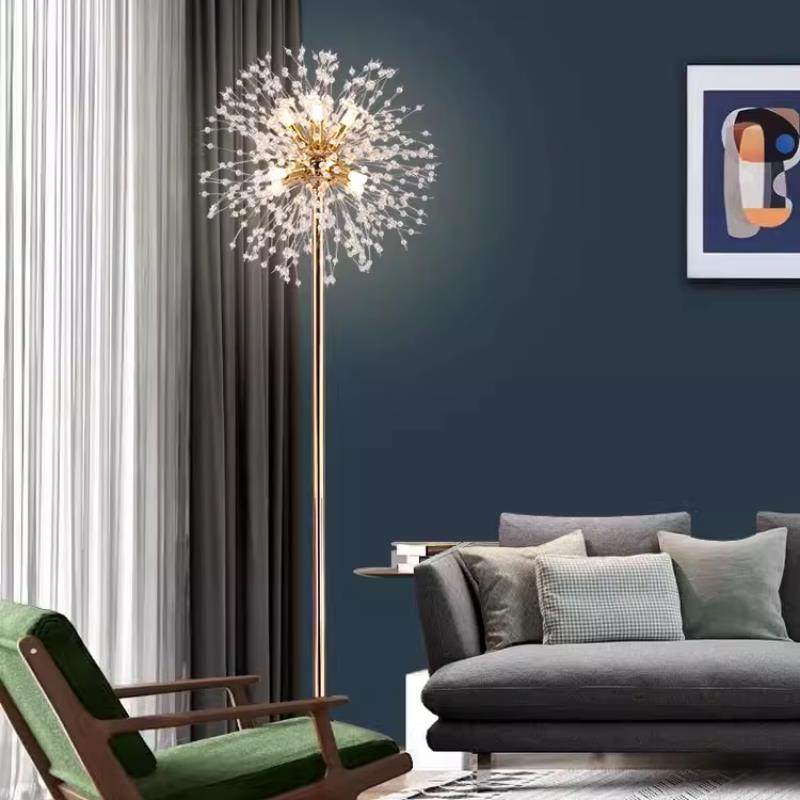 2025新款网红蒲公英落地灯温馨氛围灯轻奢卧室客厅沙发旁立式灯具,淘宝优惠券,粉丝福利购,淘宝优惠卷