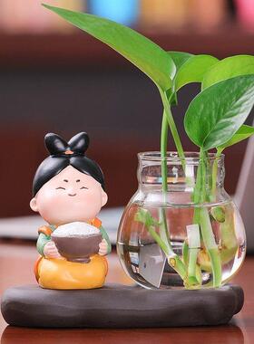 唐仕女可爱桌面房间装饰摆件客厅茶桌办公室博古架电视柜创意摆设