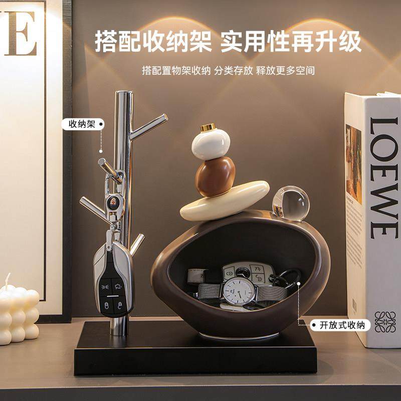 时来运转钥匙收纳玄关摆件入户门口鞋柜客厅电视柜装饰品乔迁礼物,淘宝优惠券,粉丝福利购,淘宝优惠卷