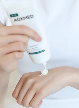 AOXMED瑷科缦舒润净透洁面膏绿安缦洁面清洁保湿