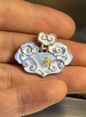 轻风版祥云银锁