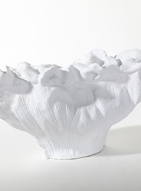 现代简约欧式几何艺术p摆件创意花器样板房售楼处书柜软装饰品摆