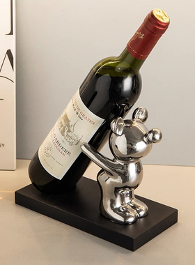 现代创意葡萄红酒杯架子客v厅酒柜摆件家居轻奢高档装饰品酒杯架