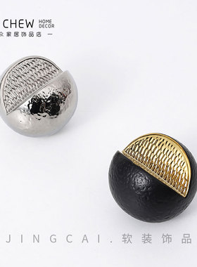 现代轻奢电镀陶瓷创意小摆件样板房D软装客厅电视柜餐桌装饰工艺