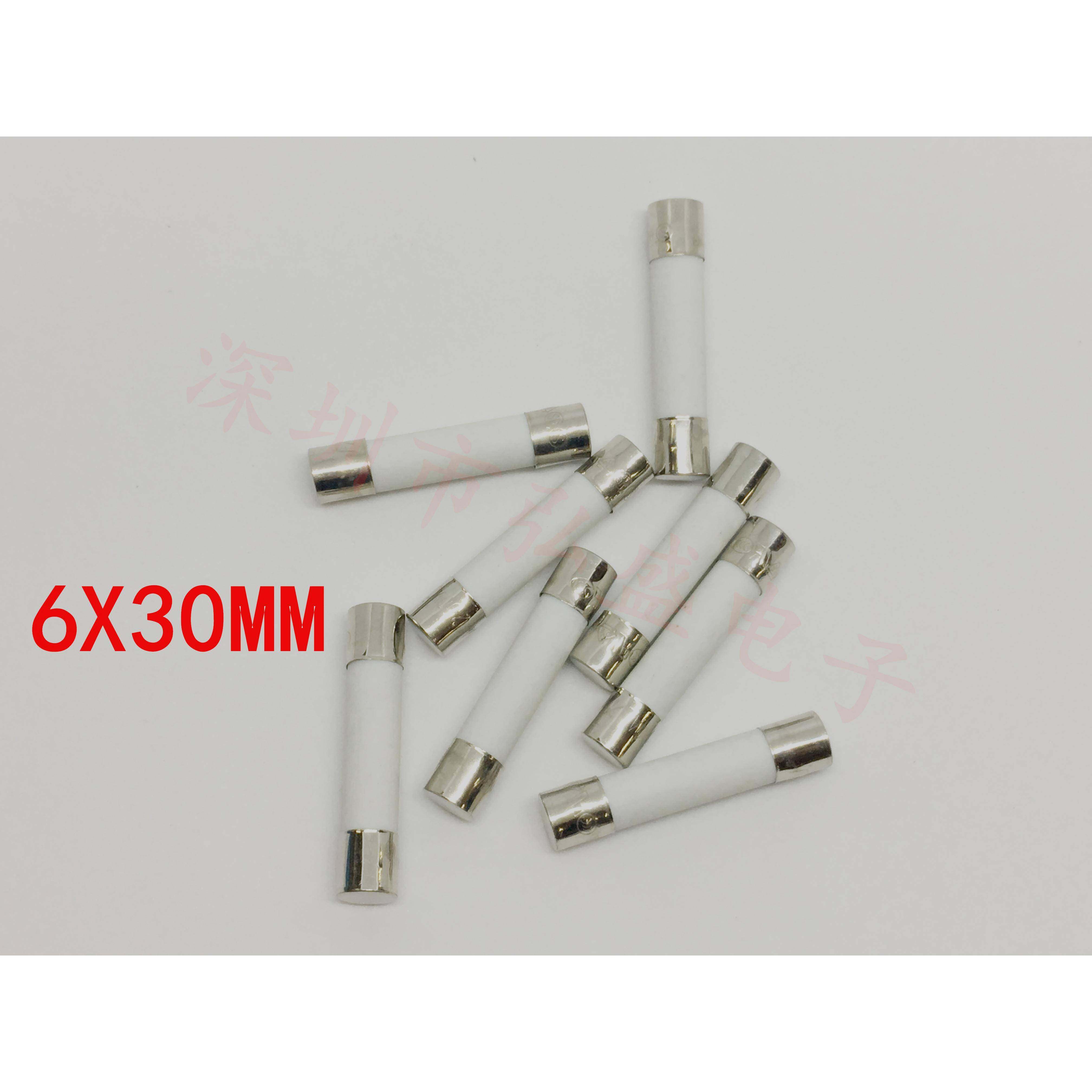 5*20mm陶瓷管熔断器6*30mm防爆陶瓷保险丝管F1AL250V0.5A-30A包邮 - 图2