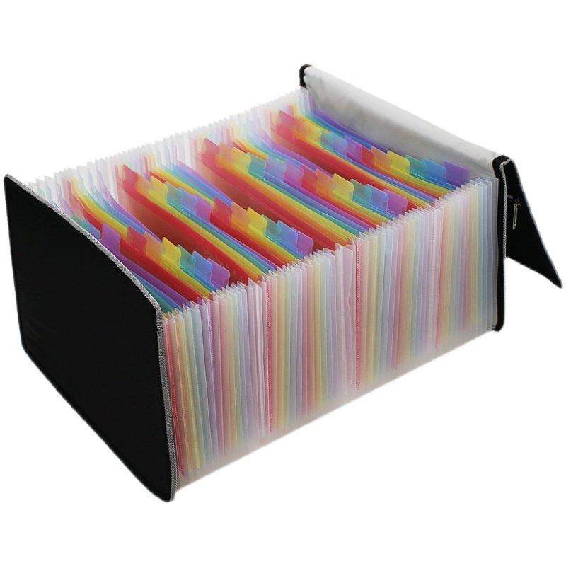 牛津布a5风琴包多层票单据文件夹收纳袋办公大容量单子分类整理夹,淘宝优惠券,粉丝福利购,淘宝优惠卷