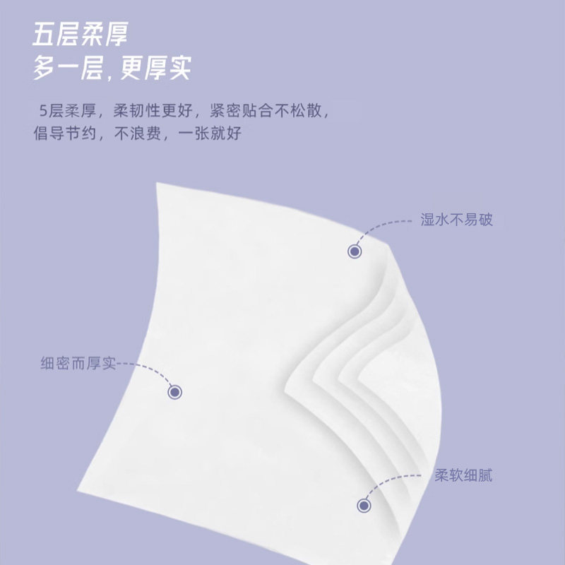 丽邦卷纸2大卷280g家用实惠装纸巾卫生纸厕所无芯卷筒纸厕纸手纸