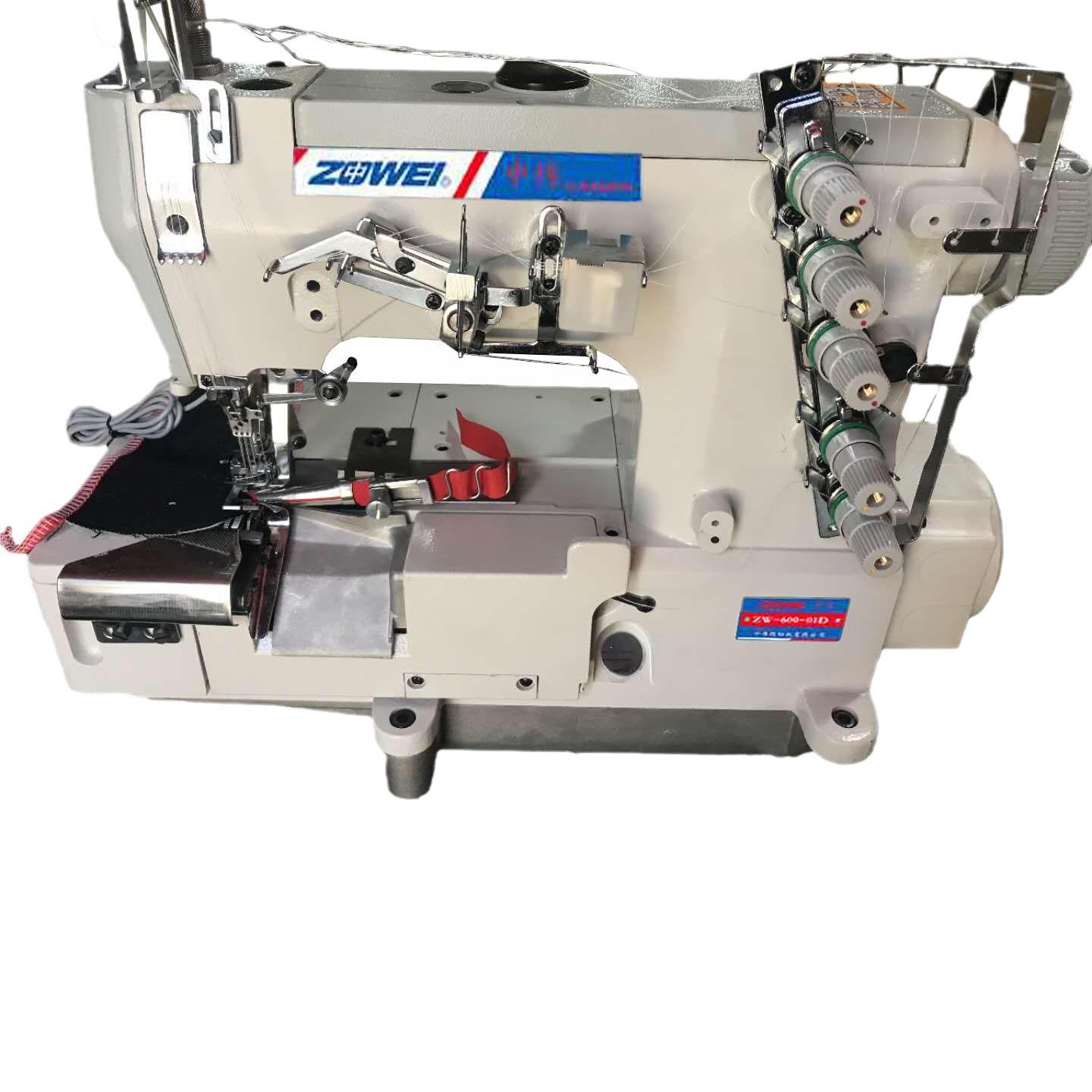 带右刀切包一体直驱方头绷缝机自动电脑方坎车工业缝纫机全自动 - 图3