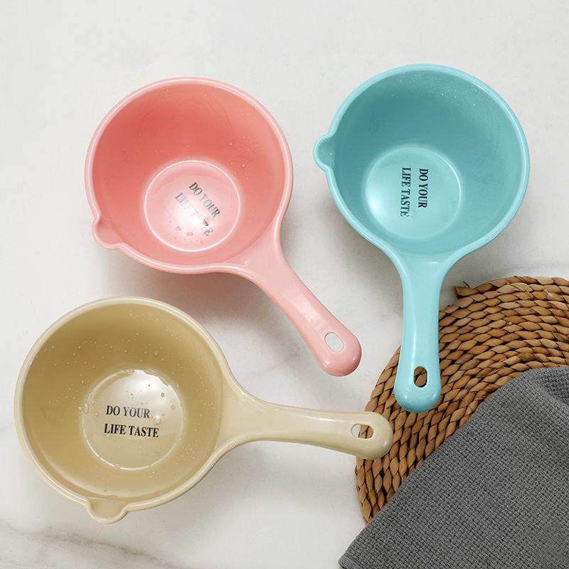 家用加厚深水勺厨房水瓢婴儿洗澡沐浴洗头杯长柄塑料舀子彩色水壳,淘宝优惠券,粉丝福利购,淘宝优惠卷
