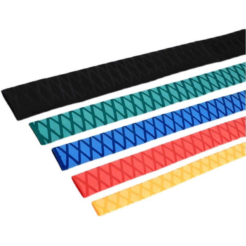 热缩管鱼竿手把套鱼杆缠把绝缘加厚防滑花纹钓鱼缠绕带摩托车把套 - 图3