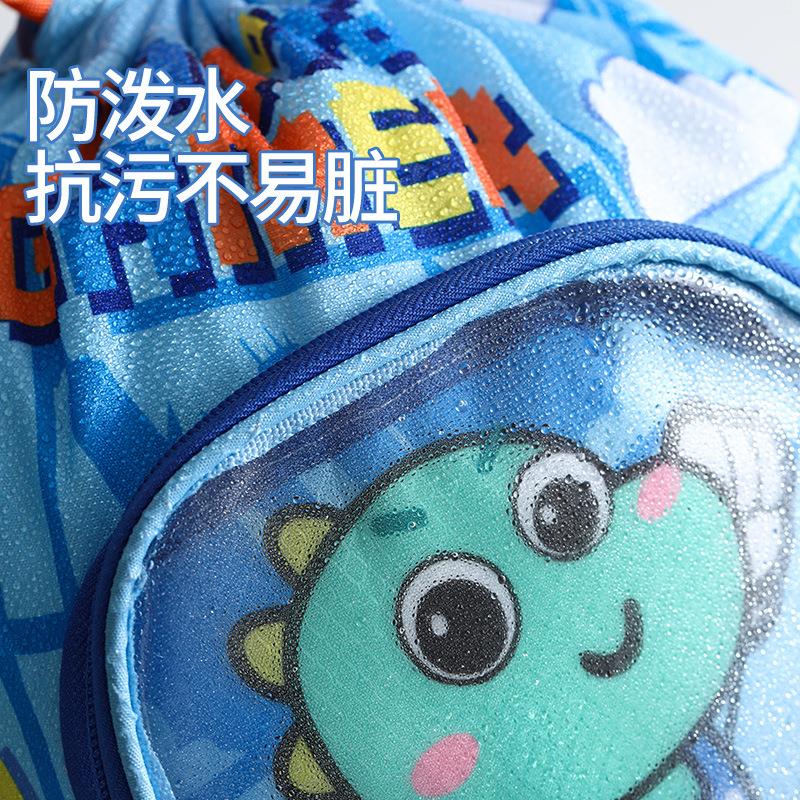 儿童游泳包干湿分离男童泳包泳衣防水收纳袋女海边户外便携式背包 - 图2