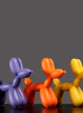 北欧ins创意气球狗摆件 家居客厅电视柜酒柜儿童房办公室工艺摆设