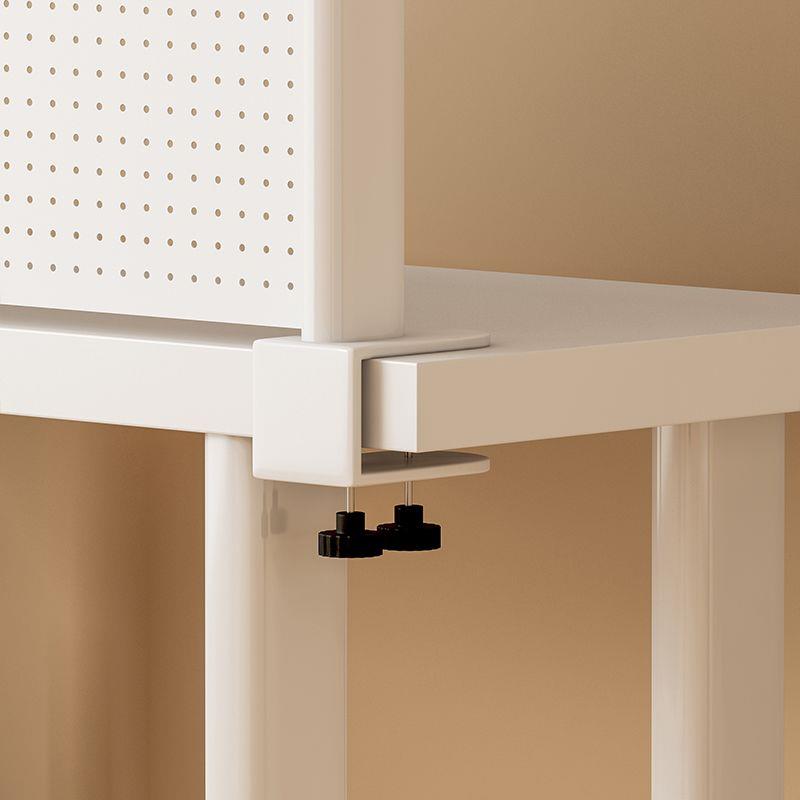 Desktop storage rack removable hole board desk student home office bookshelf storage organizer storage rack