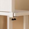 Desktop storage rack removable hole board desk student home office bookshelf storage organizer storage rack