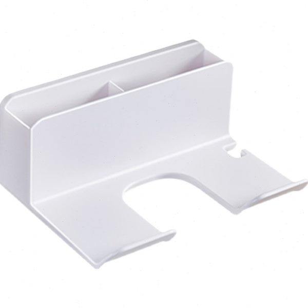 浴室吹风机置物架免打孔壁挂卫生间白色家用风筒架子电吹风收纳架,淘宝优惠券,粉丝福利购,淘宝优惠卷