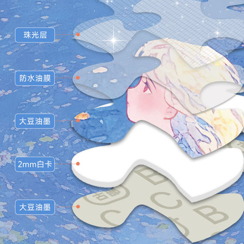 古部成人拼图500/1000片唯美插画高级感益智平图玩具儿童减压礼品 - 图3