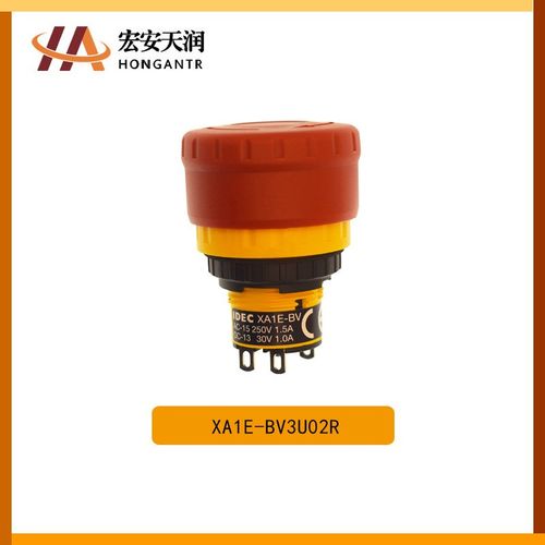 IDEC和泉 急停按钮开关 XA1E-BV3U02R - 图0