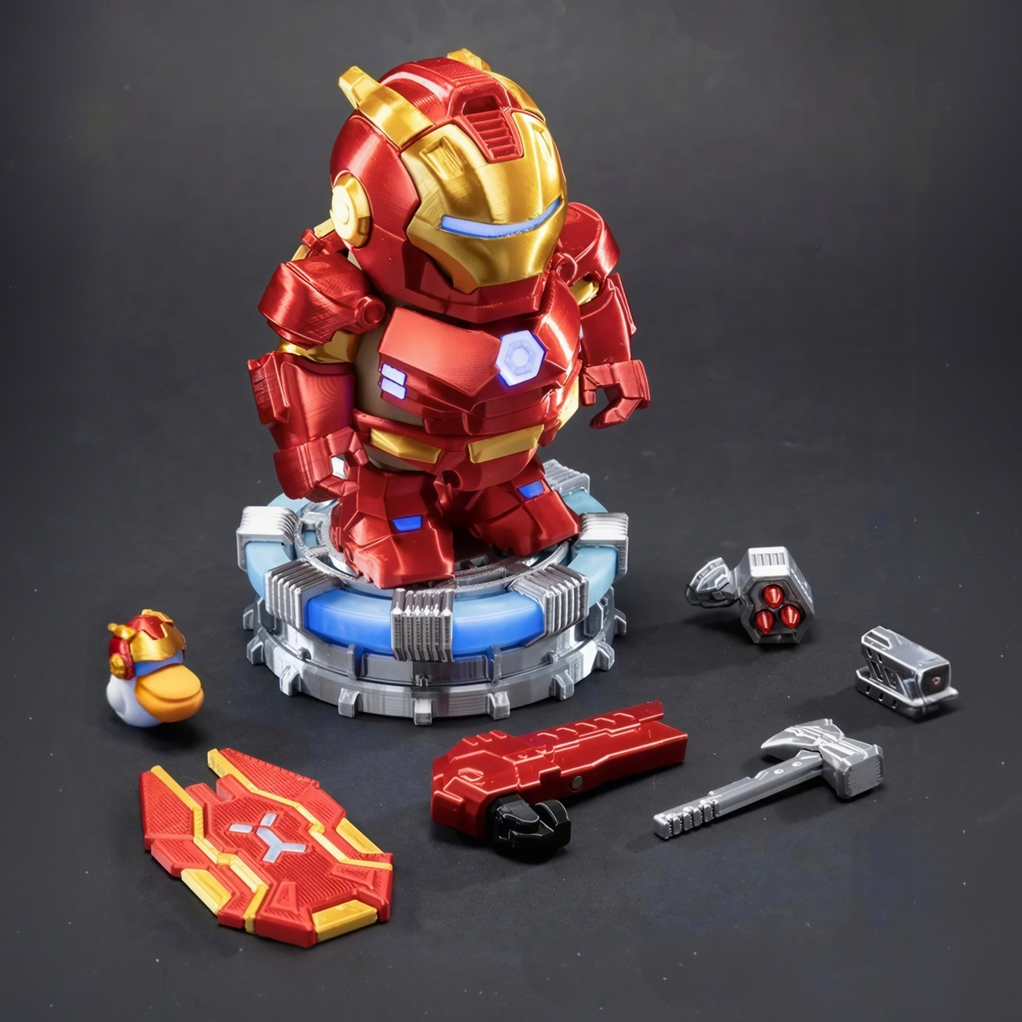 卡皮巴拉钢铁侠磁吸玩具3D打印新款钢豚侠摆件模玩手办彩盒儿童,淘宝优惠券,粉丝福利购,淘宝优惠卷