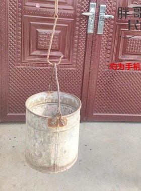 民俗老物件老竹扁担挑子旧木扁担老农具民宿怀旧道具装饰摆件