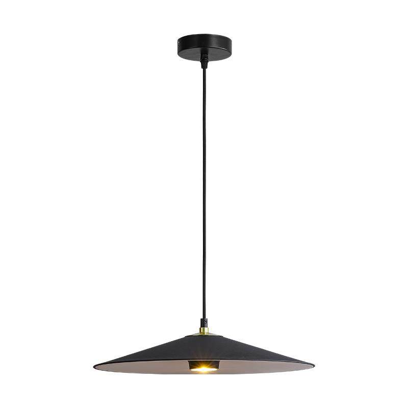 现代简约个性创意2025新款极简餐厅吊灯单头COB餐桌圆形飞碟吊灯,淘宝优惠券,粉丝福利购,淘宝优惠卷