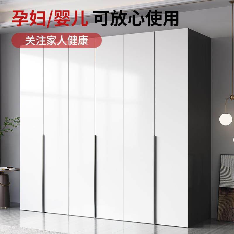 衣柜2024新款爆款实木家用卧室简约现代玻璃门组合高级感定制衣橱,淘宝优惠券,粉丝福利购,淘宝优惠卷