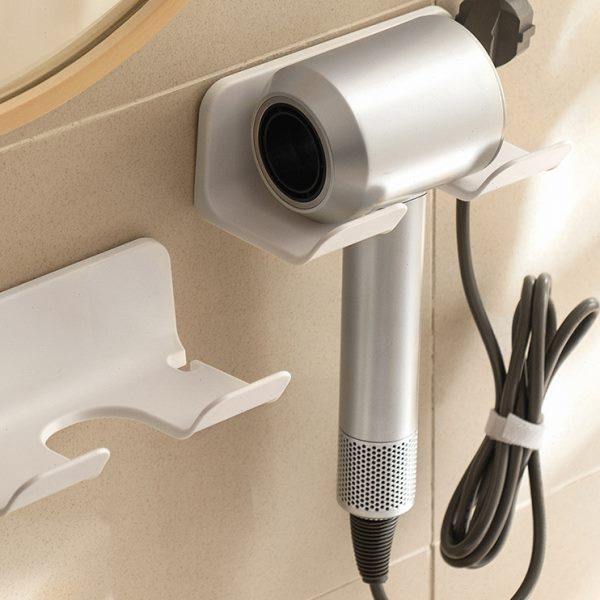 吹风机置物架免打孔家用卫生间浴室放风筒架子挂壁式支架放置挂架,淘宝优惠券,粉丝福利购,淘宝优惠卷