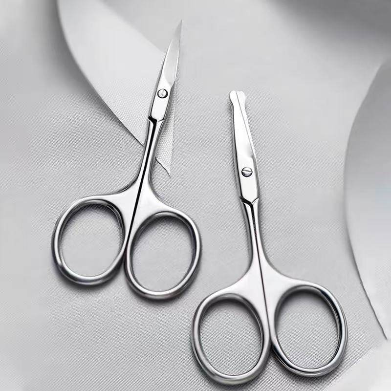 锋利鼻毛剪刀男士圆头小剪刀鼻孔修剪器手动剪鼻毛专用夹胡子套装,淘宝优惠券,粉丝福利购,淘宝优惠卷