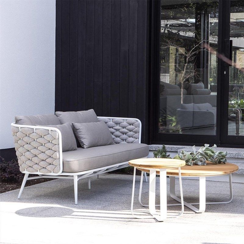 户外沙发组合庭院创意休闲藤编桌椅酒店售楼部外摆柚木茶几家具,淘宝优惠券,粉丝福利购,淘宝优惠卷